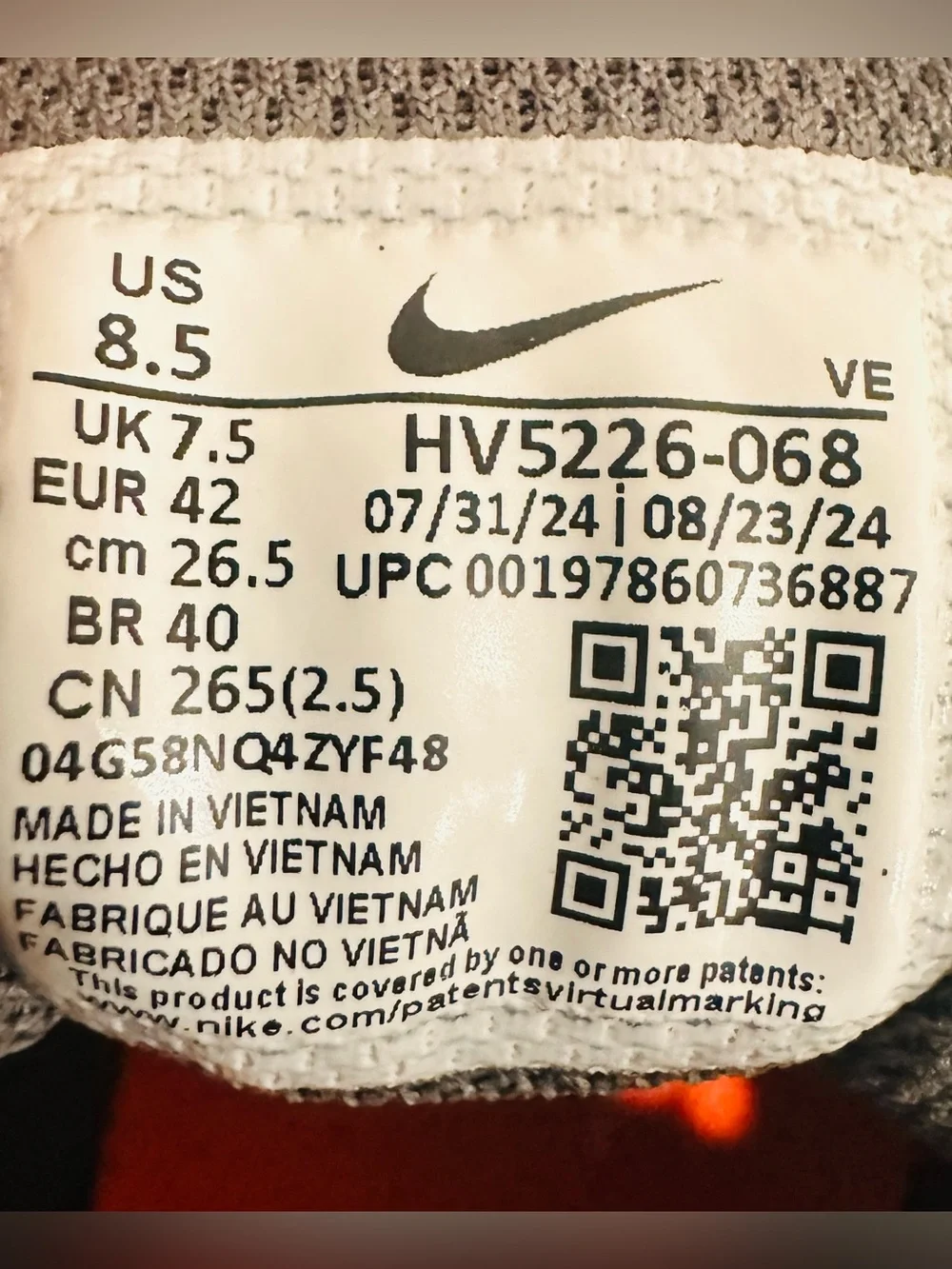 Nike run swift